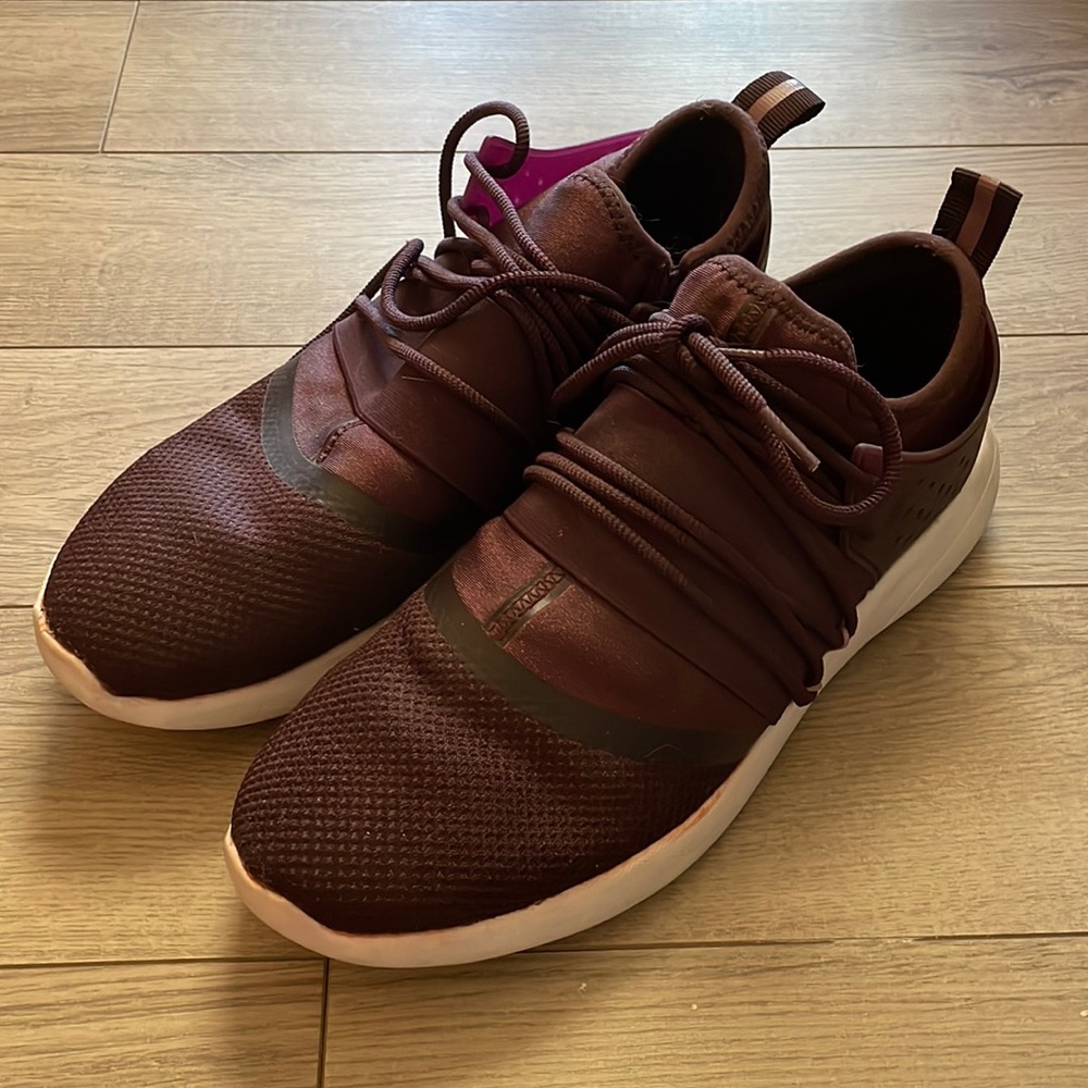 Fabletics Maroon Athleisure Shoes